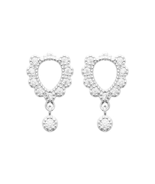 Boucles d'oreilles Alyah en argent prix