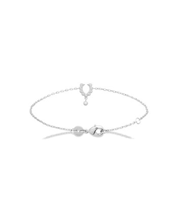 Bracelet Alycia en argent basket pas cher