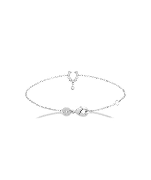 Bracelet Alycia en argent basket pas cher