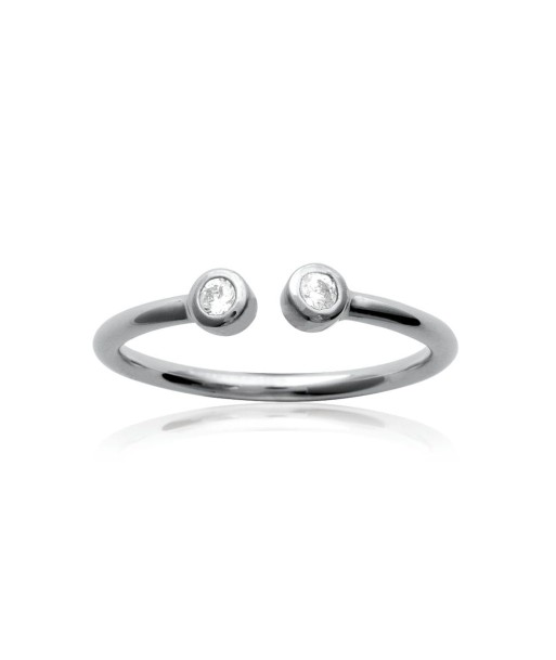 Bague ouverte Ottavia en argent JUSQU'A -70%! 