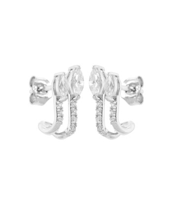 Boucles d'oreilles Thamar en argent de pas cher