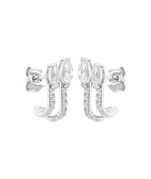 Boucles d'oreilles Thamar en argent de pas cher