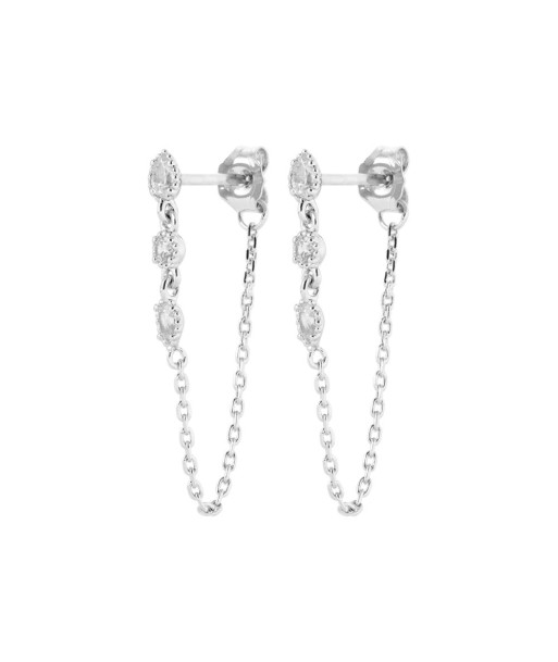 Boucles d'oreilles pendantes Letta en argent Comment ça marche