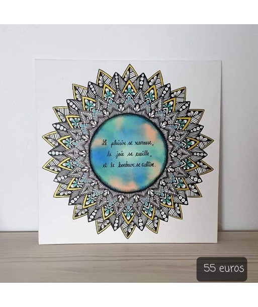 Mandala inspirant suggérées chez