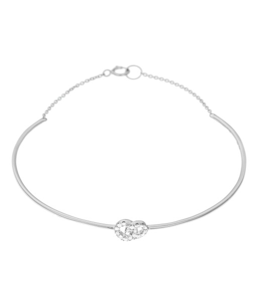 Bracelet Lior en or blanc vente chaude votre 