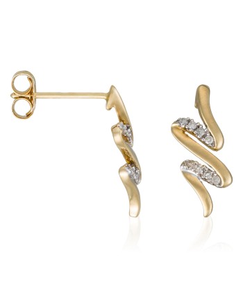 Boucles d'Oreilles Loussine en or jaune vous aussi creer 