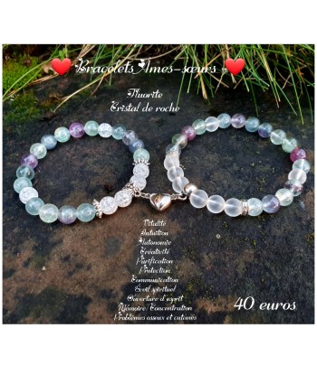 Bracelets des Âmes-soeurs (concentration et intuition) pas cher chine