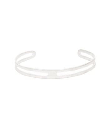 Bracelet jonc argent 925 brossé mat soldes