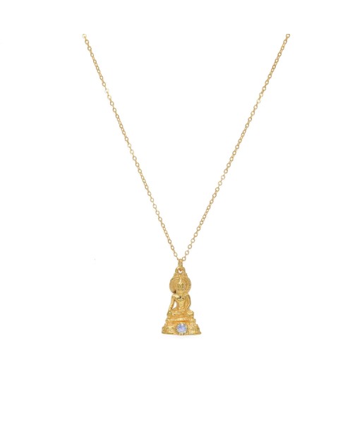 Collier doré bouddha et pierre meilleur choix