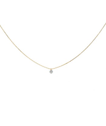 Collier or et diamant 0,07K JUSQU'A -70%! 