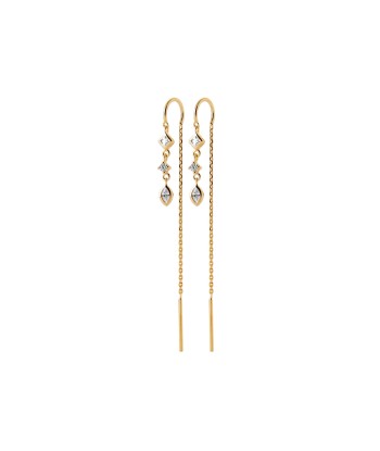 Boucles d'oreilles pendantes Mariem en plaqué or prix