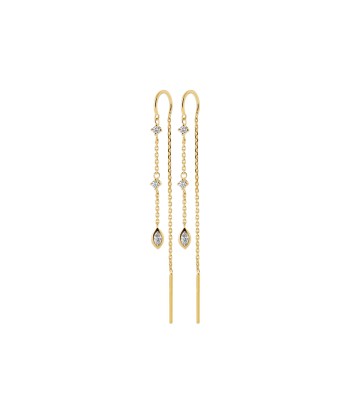 Boucles d'oreilles pendantes Maelise en plaqué or 50% de réduction en Octobre 2024