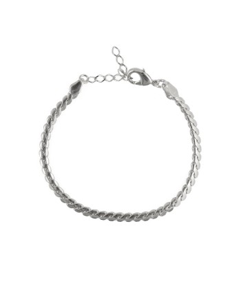 Bracelet argent maille égyptienne brillant des détails fins