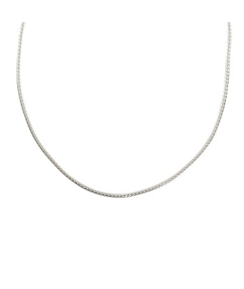 Collier argent maille gourmette bombée frappée prix pour 