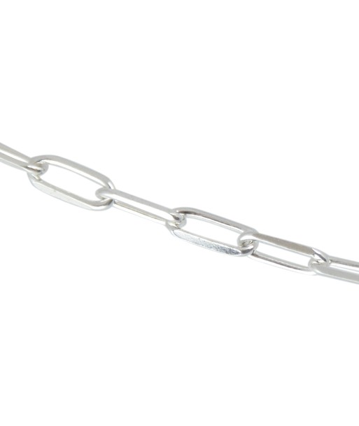 Collier argent maille rectangle online