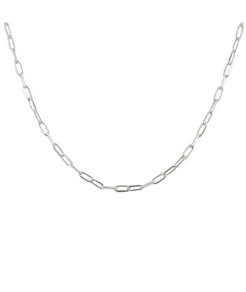 Collier argent maille rectangle online