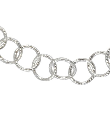 Collier argent maille ronde pas cher 