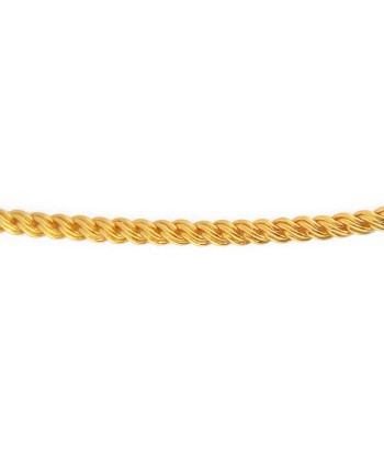 Collier doré maille anglaise Voir les baskets