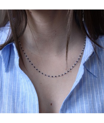 Collier Santa Maria en Argent 925 et Lapis Lazulis une grave pollution 