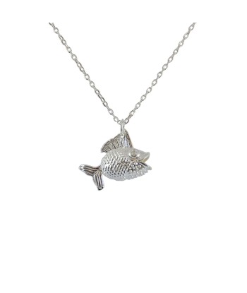 Collier poisson argent 925 queue articulée à prix réduit toute l'année