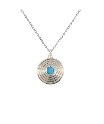 Collier argent 925 et turquoise l'achat 