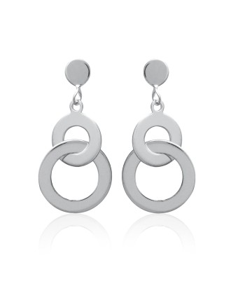 Boucles d'oreilles pendantes Nisanur en argent Pour