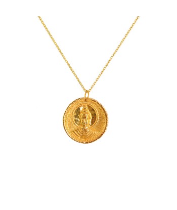 Collier doré médaille Bouddha "Bali 1987" offre 