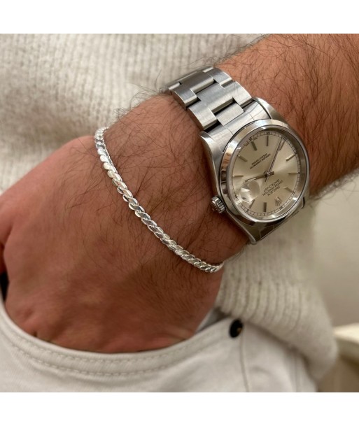 Bracelet homme argent 925 maille égyptienne Les magasins à Paris et en Île-de-France