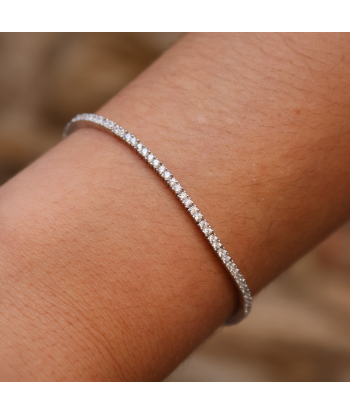 Bracelet tennis argent 925 et zircons 1,5mm de votre