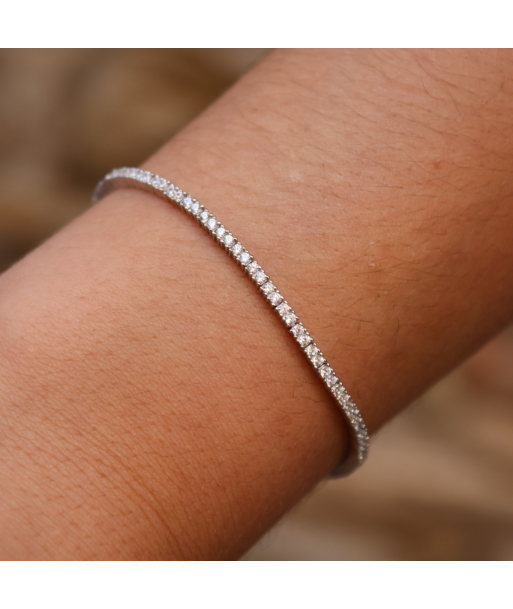 Bracelet tennis argent 925 et zircons 1,5mm de votre