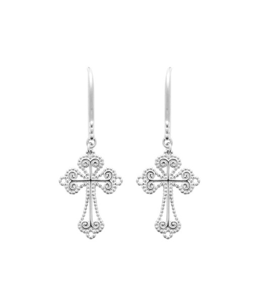 Boucles d'oreilles pendantes Edelweiss en argent Voir les baskets