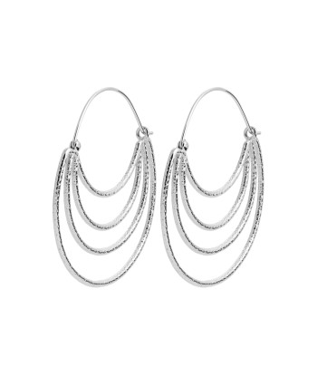 Boucles d'oreilles pendantes Emira en argent destockage