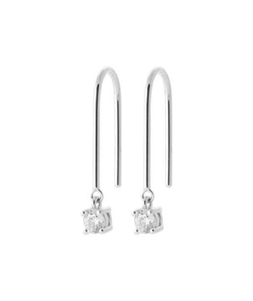 Boucles d'oreilles pendantes Mannuella en argent de pas cher